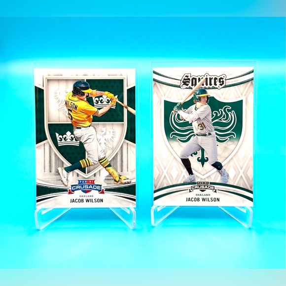 🔥Jacob Wilson Rookie Lot! 🔥Green Crusade Rookie + Squires Rookie! 🤩 - Picture 6 of 6